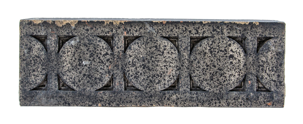 musuem-quality hugh g. garden-designed michael reese hospital (1907) speckeled terra cotta panel