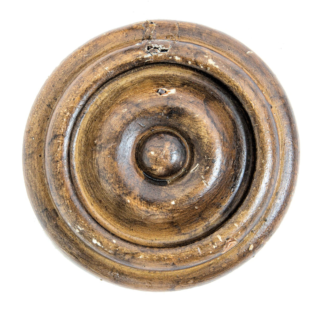 original 1855 salvaged chicago john kent russell pioneer-era residential pine wood corbel rosette