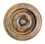 original 1855 salvaged chicago john kent russell pioneer-era residential pine wood corbel rosette