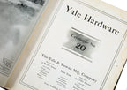 hard to find oversized 1910 no. 20 hardbound yale & towne mfg. company hardware catalog