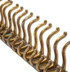 original early 20th century interior residential salvaged chicago cast brass salvaged chicago closet hooks