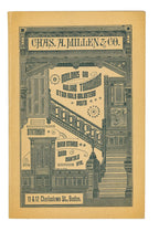 hard to find profusely illustrated 1891 chas. a. millen & company boston millwork catalog