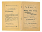 hard to find profusely illustrated 1891 chas. a. millen & company boston millwork catalog