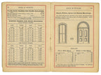 rare 1860s chicago hall and winch sash, door, and blinds residential and commerical builder catalog
