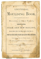 early 1870s original profusely illustrated cronkhite and herren chicago millwork catalog with rope moldings a specialty
