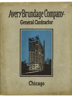rare early 20th century avery brundage company catalog showcasing their residential and commercial buildings