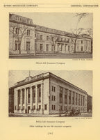 rare early 20th century avery brundage company catalog showcasing their residential and commercial buildings