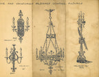 rare original 1930s folding french arts metal works company product brochure featuring ornamental hand wrought ironwork