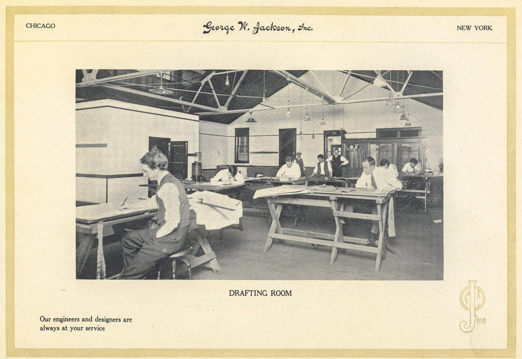 rare early 20th century geroge w. jackson builder catalog featuring comiskey park, elevated railroads and bascule bridges