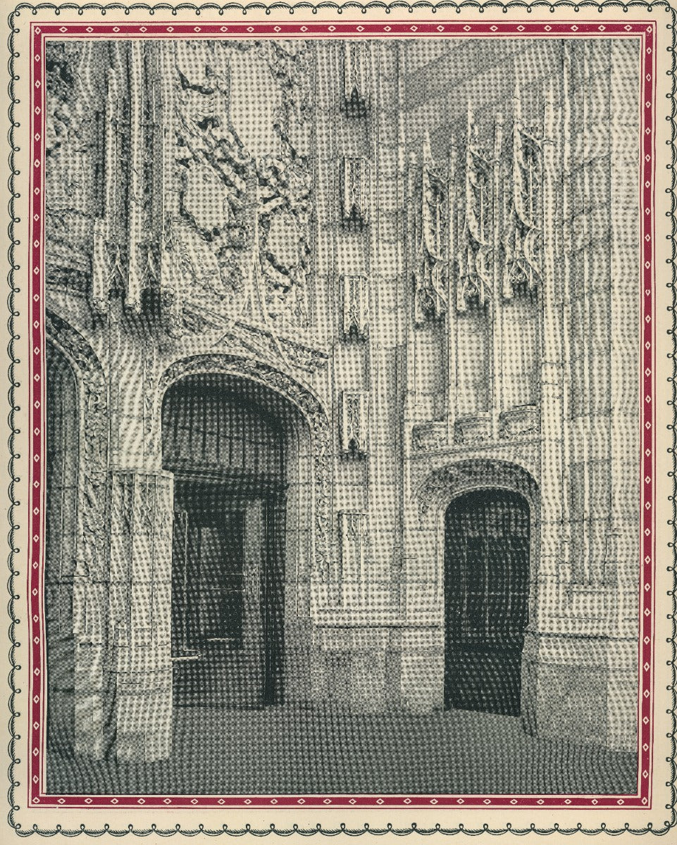 original 1926 oversized hardbound chicago tribune square dedication book with images by raymond trowbridge