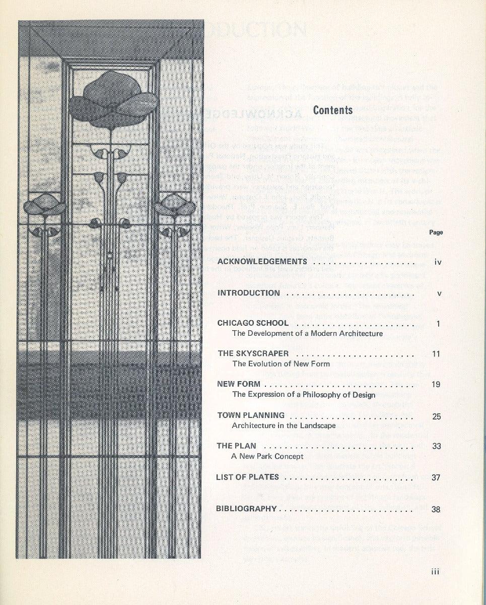 the chicago school of architecture: a plan for preserving a significant remnant of america's architectural heritage