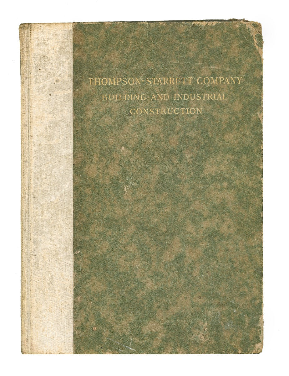 rare early 20th century thompson-starrett company book on american city skyscrapers