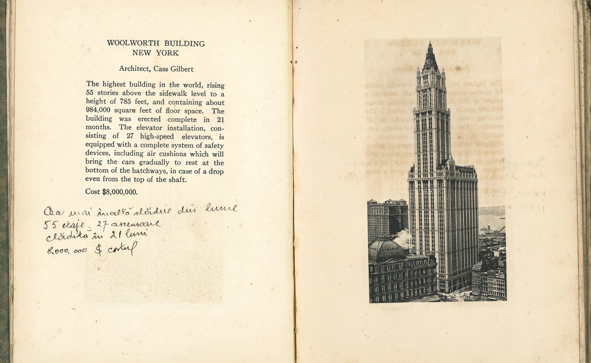 rare early 20th century thompson-starrett company book on american city skyscrapers