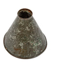 rare early 20th century original american reflector and lighting company industrial mirrored-paneled lamp shade