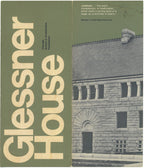 original 1970s chicago school of architecture foundation glessner house trifold informational pamphlet