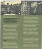 original 1970s chicago school of architecture foundation glessner house trifold informational pamphlet