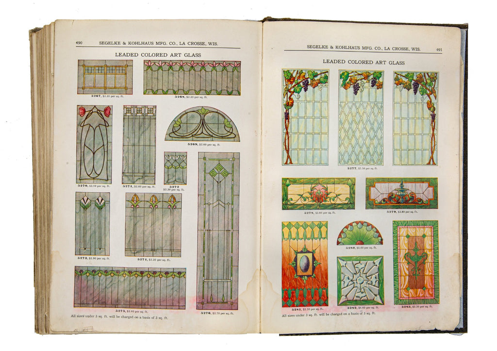 rare early 20th century hardbound segelke & kohlhaus company millwork product catalog