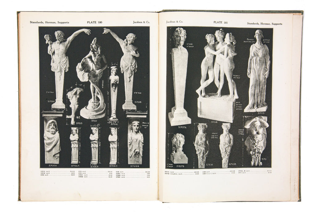 original and intact odin j. oyen-signed 1916 ornament catalog for jacobson and company, new york