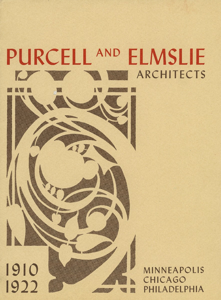 hard to find purcell and elmslie illustrated program for 1953 exhibit at minneapolis walker center