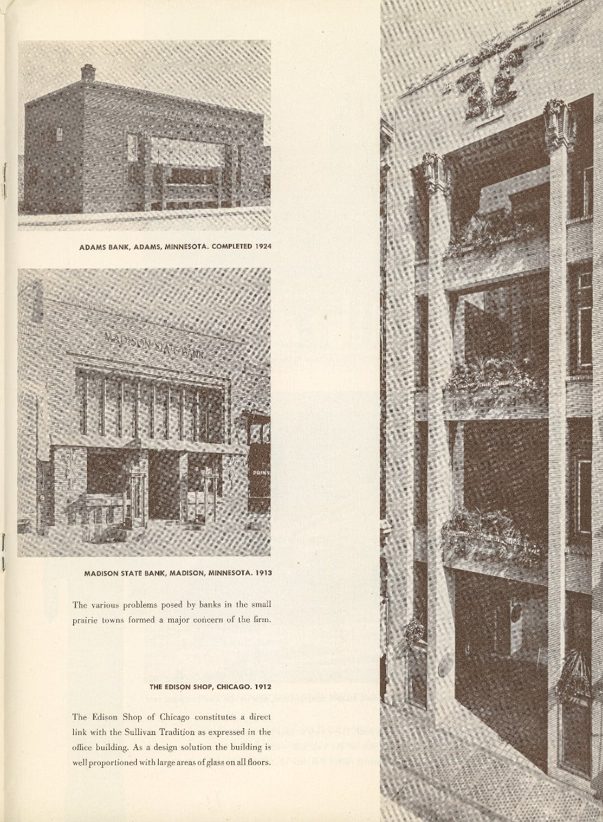 hard to find purcell and elmslie illustrated program for 1953 exhibit at minneapolis walker center