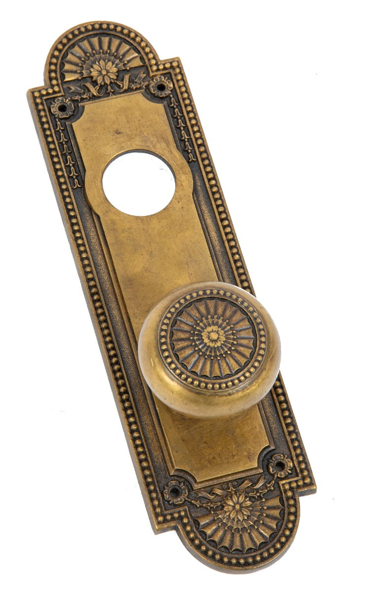 original 1920s cast bronze hardware salvaged from jarvis hunt's 850 lakeshore drive athletic club