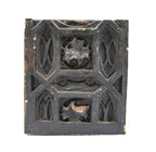 1892 single-sided ornamental terra cotta window surround panel salvaged from adler and sullivan's garrick theater