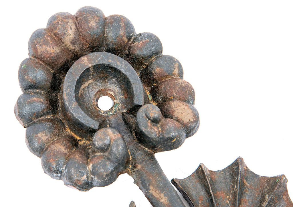 original early 1880s john edelmann-designed ornamental cast iron buildng ornament executed by union foundry