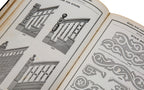 highly detailed c. 1892 huttig sash and door company "book of designs" containing exterior and interior architectural designs