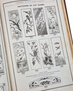 highly detailed c. 1892 huttig sash and door company "book of designs" containing exterior and interior architectural designs