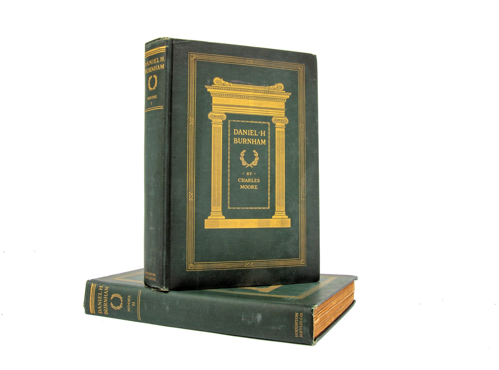 daniel h. burnham, architect, planner of cities. two volmes, 1921. charles moore, author.