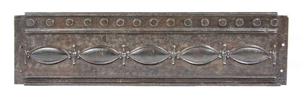 rare simeon b. eisendrath-designed ornamental cast iron plymouth building interior staircase riser