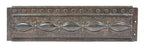 rare simeon b. eisendrath-designed ornamental cast iron plymouth building interior staircase riser