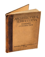 first edition 1914 architectural standard construction book by national terra cotta society