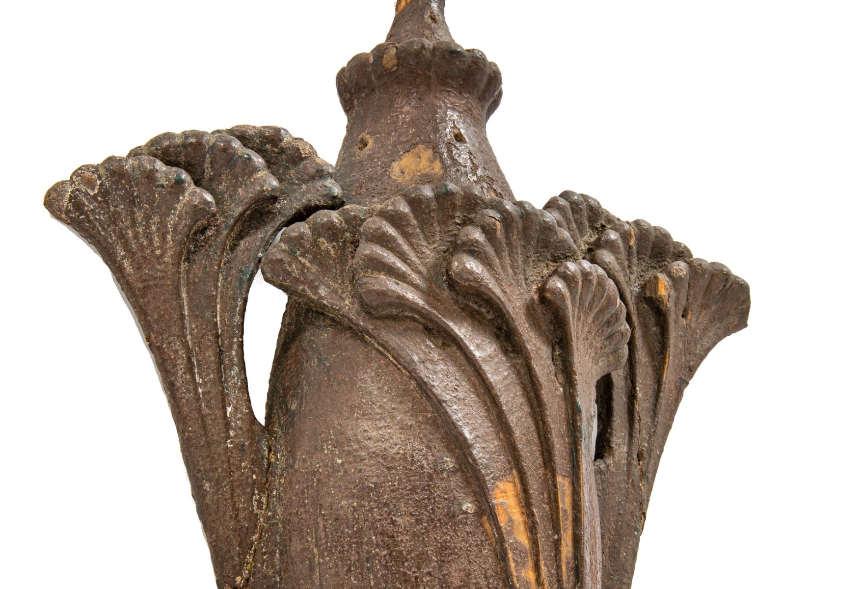 louis sullivan-designed 1883 selz residence carved wood exterior ornament salvaged during demolition in 1967