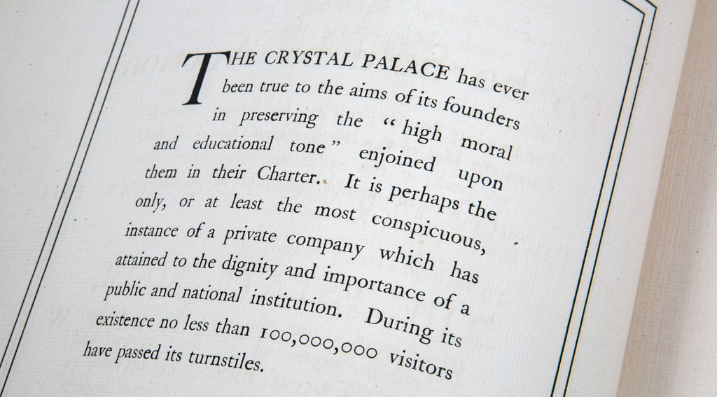 the crystal palace sydenham to be sold by auction tuesday 28th day of november, 1911. published by messrs. knight, frank & rutley