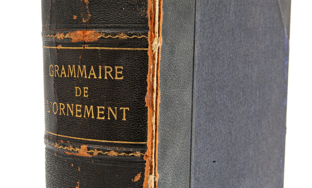 exceedingly rare intact first edition of owen jones grammar of ornament, day and sons, lithographers to the queen,  london