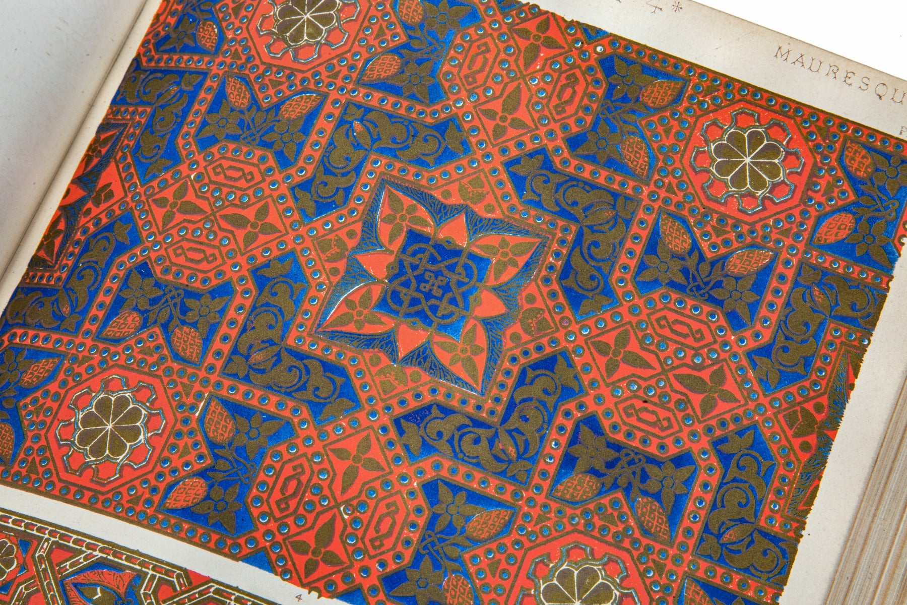 exceedingly rare intact first edition of owen jones grammar of ornament, day and sons, lithographers to the queen,  london