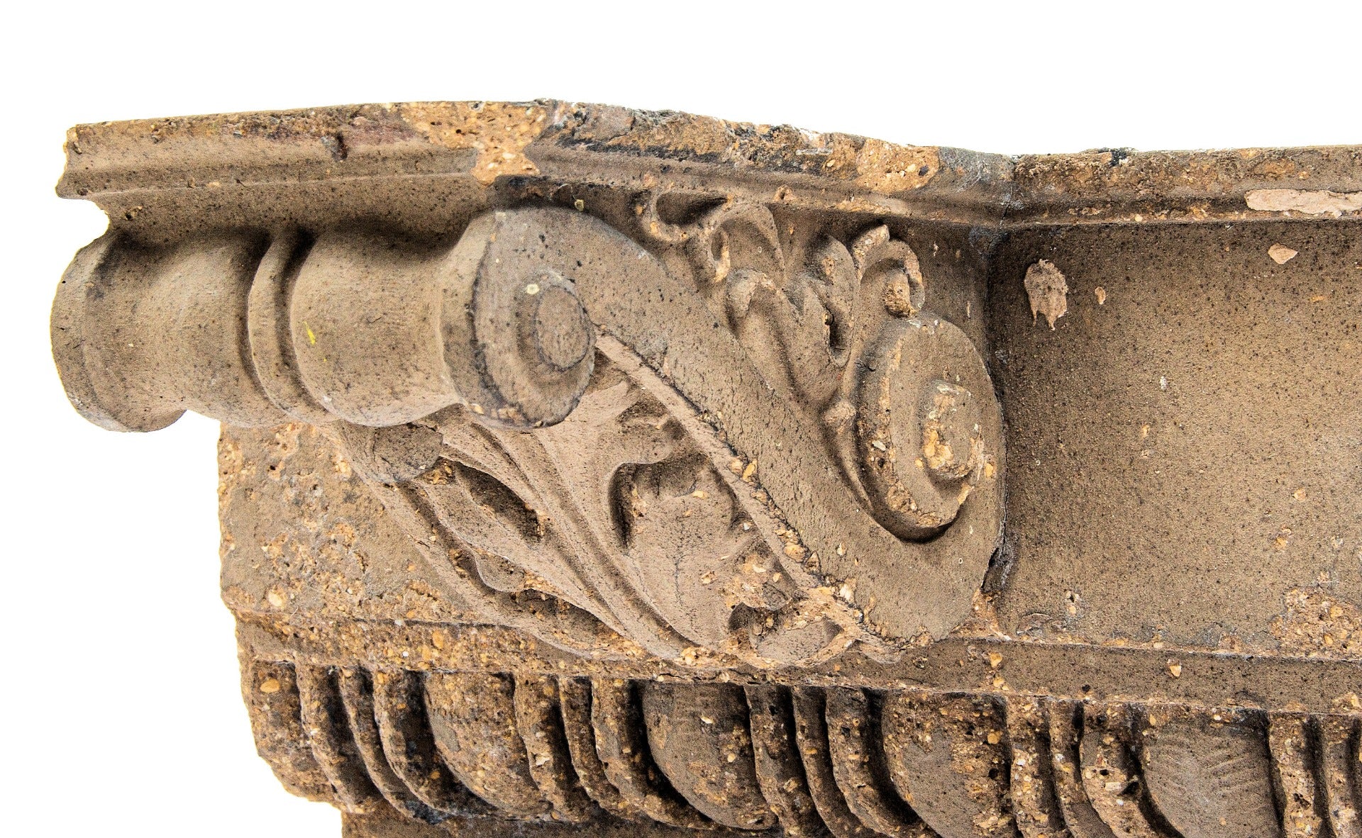 rare 1893 columbian exposition pabst beer pavilion buff-colored terra cotta corbel fragment executed by northwestern terra cotta company