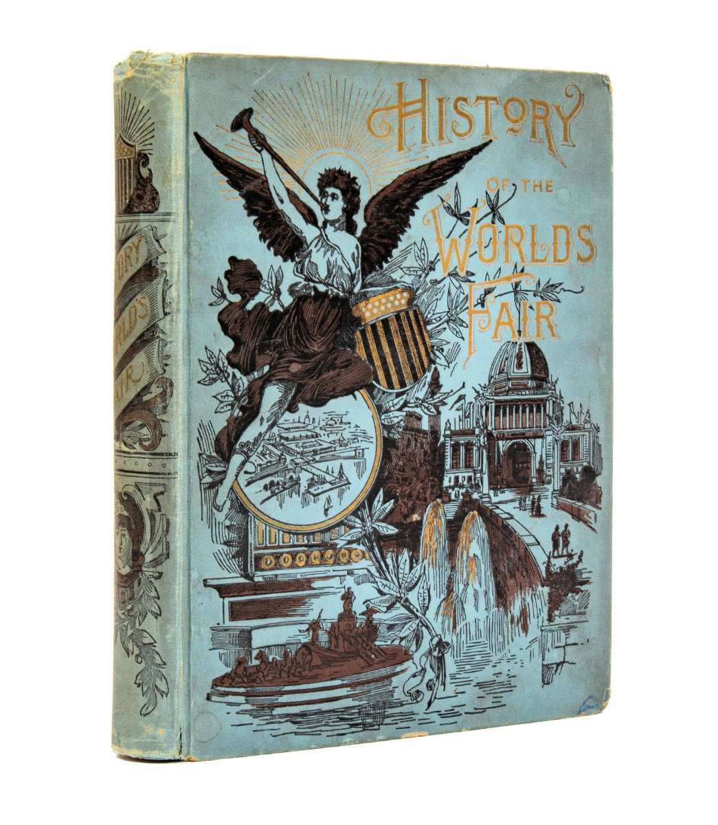 19th century original hardbound copy of history of the world fair by ben c. truman