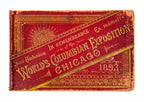 in remembrance of the world's columbian exposition, chicago, american souvenir & advertising co., hergert & frey, frankfurt, 1893