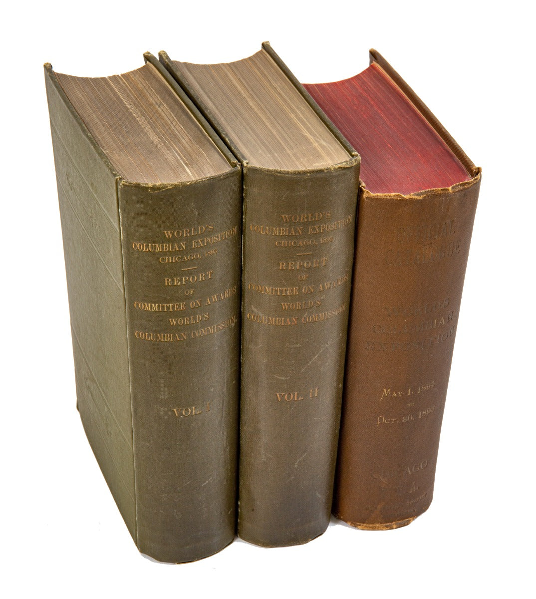 the official directory of the world's columbian exposition, may 1st to october 30th, 1893. a reference book of exhibitors and exhibits . . . complete history of the exposition . . . [1893 chicago, illinois world's columbian exposition.]