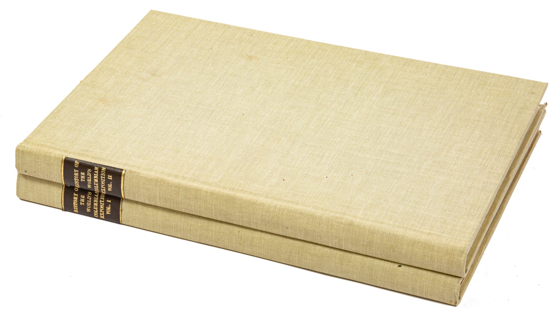 campbell's illustrated history of the world's columbian exposistion in two volumes