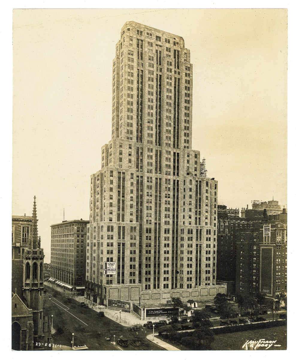 matching set of original holabird and root-designed ornamental cast iron palmolive building interior lobby doorknobs