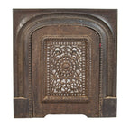 hard to find original late 1870s henry dibblee and company salvaged chicago cast iron fireplace mantel summer cover and surround