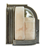 exceptional museum-quality american art deco machine age salvaged chicago building interior lobby elevator indicator light