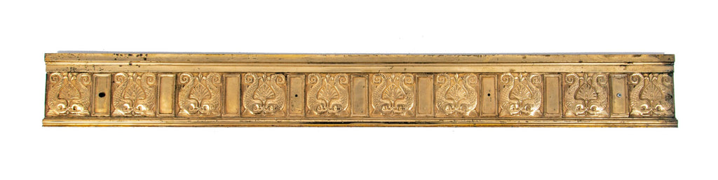 oversized museum-quality 1896 ornamental cast bronze d.h. burnham company fisher building elevator header designed by charles b. atwood