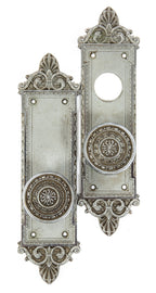 matching ornamental cast aluminum first national bank building office door hardware robbed by john dillinger in 1934
