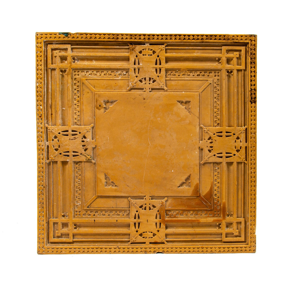 original early resin recast of a louis sullivan-designed plaster capital used in the restoration of peoples savings bank