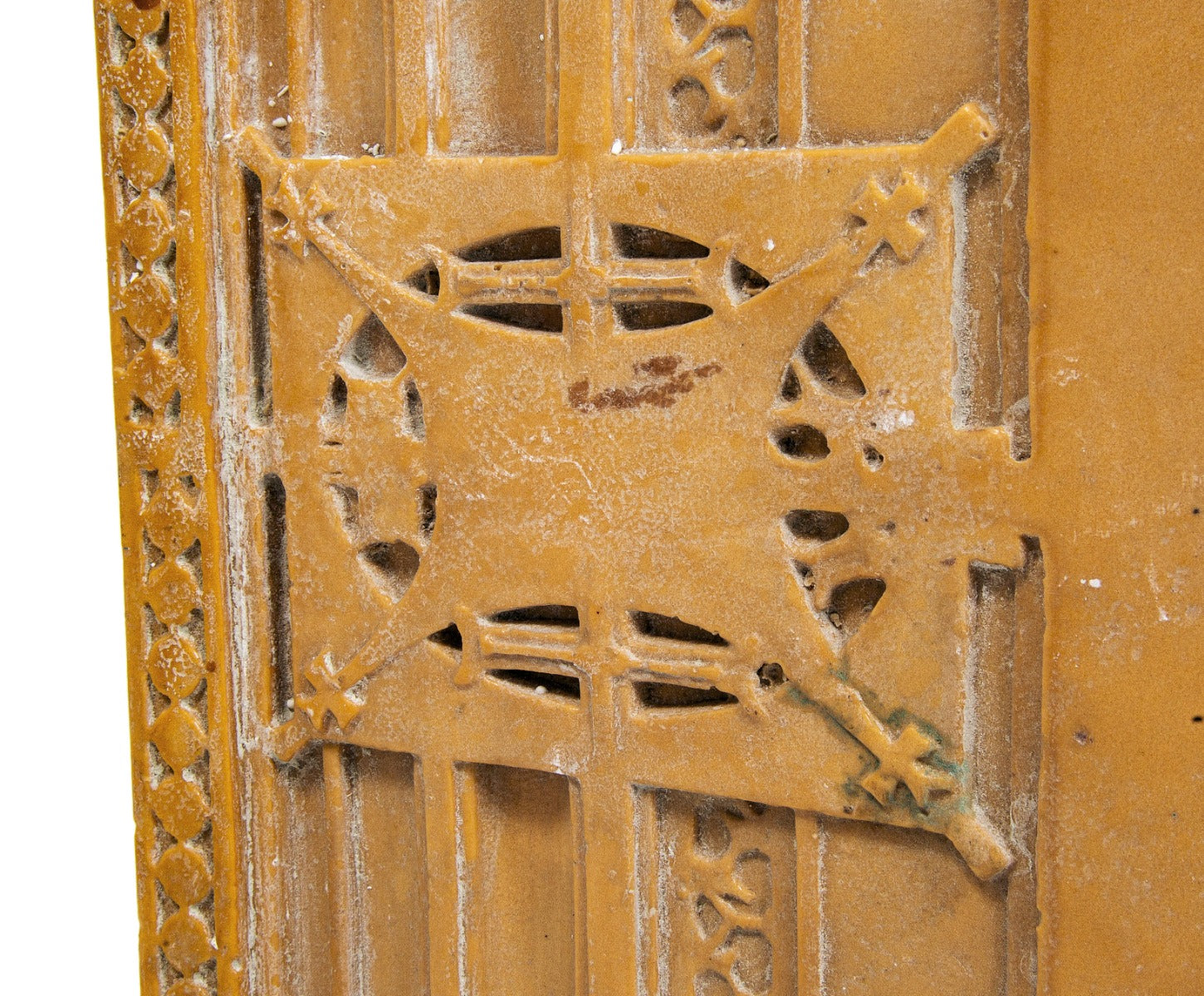 original early resin recast of a louis sullivan-designed plaster capital used in the restoration of peoples savings bank