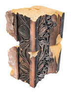 original louis h. sullivan-designed 1906 exterior terra cotta cornice fragment salvaged from the felsenthal store and flats